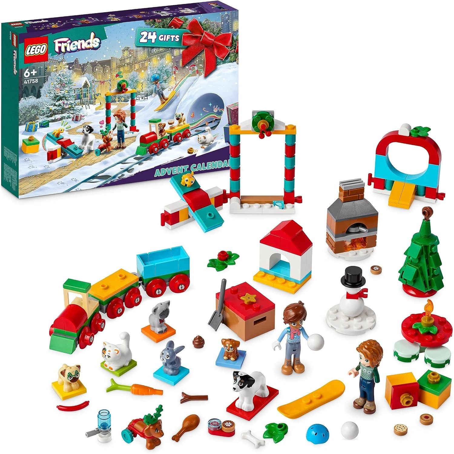 Buy LEGO,LEGO Friends 41758 Advent Calendar 2023 Christmas Toy Set 24 Gifts - Gadcet UK | UK | London | Scotland | Wales| Near Me | Cheap | Pay In 3 | Construction Set Toys